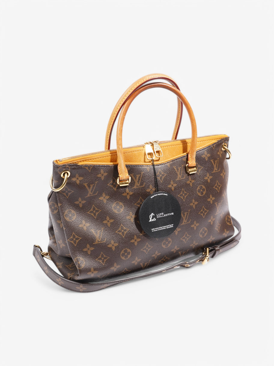 Louis Vuitton Pallas Monogram / Orange Coated Canvas MM Image 8