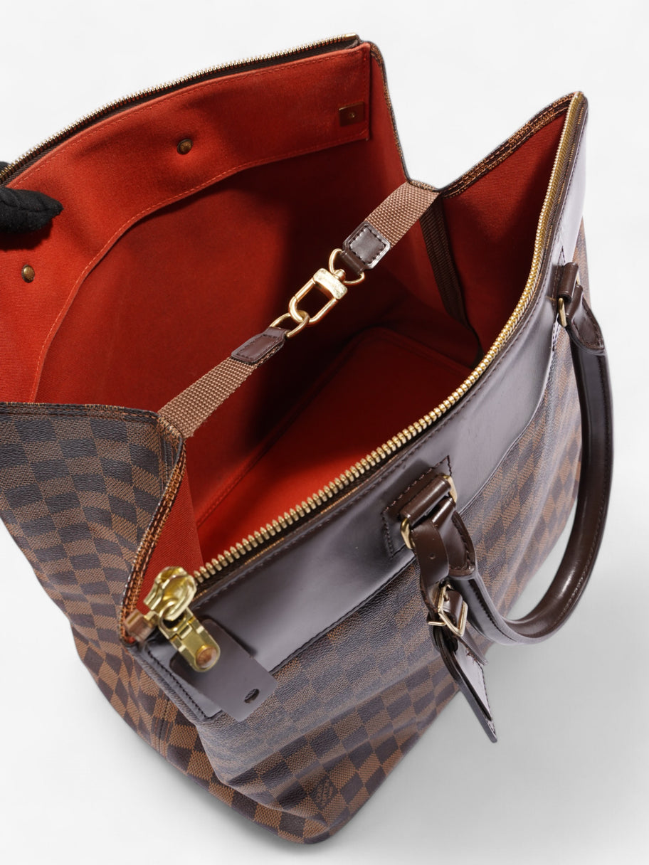 Louis Vuitton Greenwich Damier Ebene Monogram / Brown Coated Canvas PM Image 8