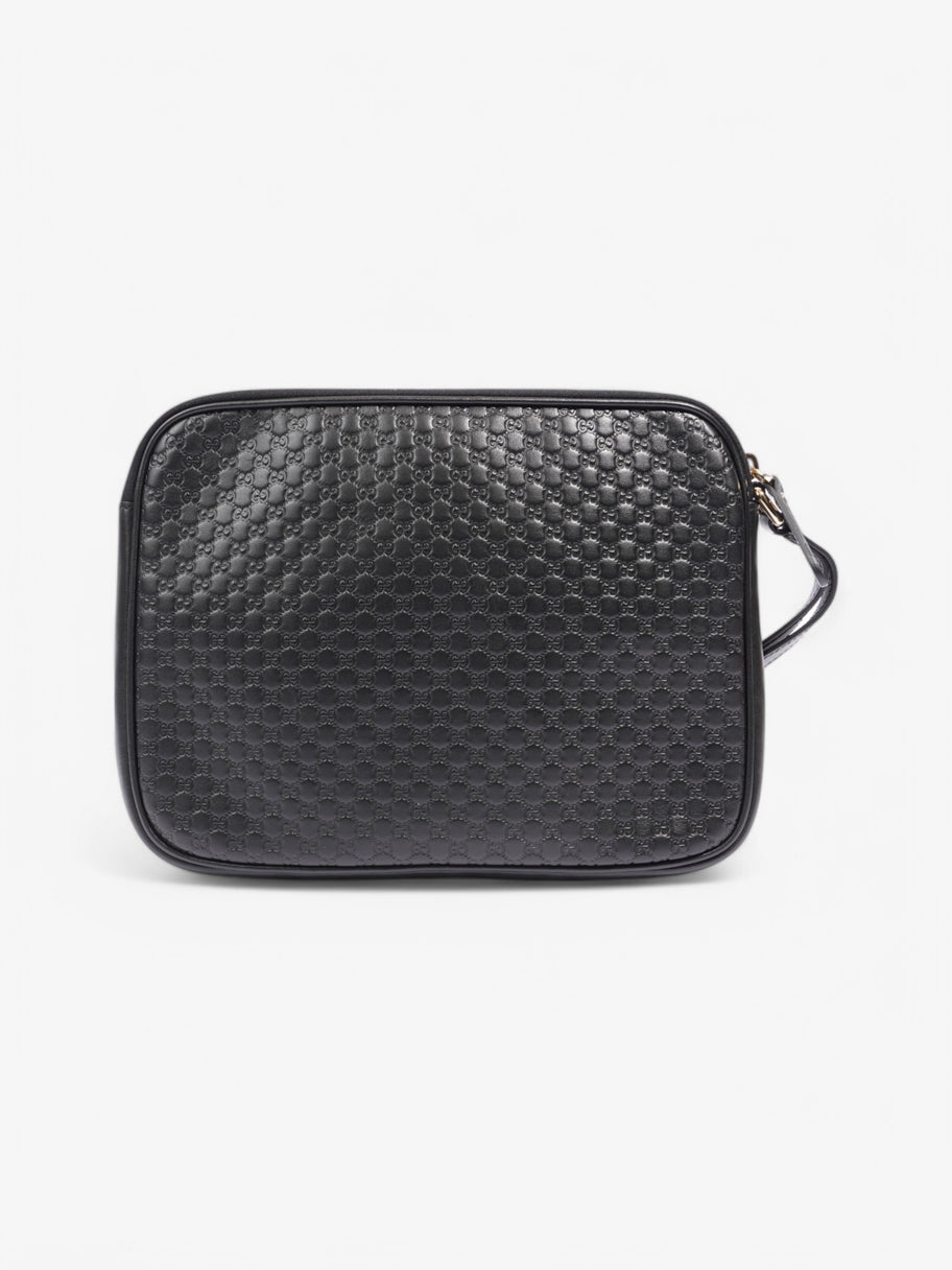 Gucci Clutch Bag Black Leather Image 3