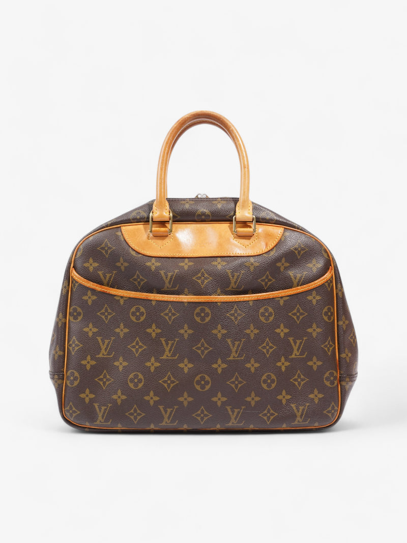  Louis Vuitton Deauville Monogram / Brown Coated Canvas