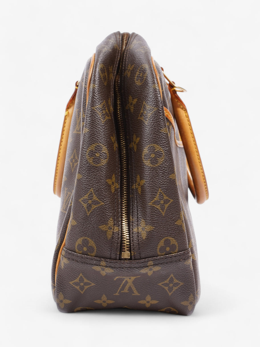 Louis Vuitton Deauville Monogram / Brown Coated Canvas Image 5