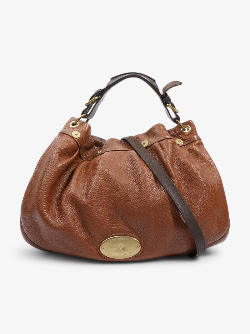  Mitzy Hobo Oak Grained Leather