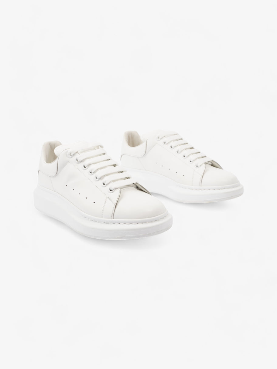 Alexander McQueen Oversized Sneakers White Leather EU 43 UK 9 Image 2