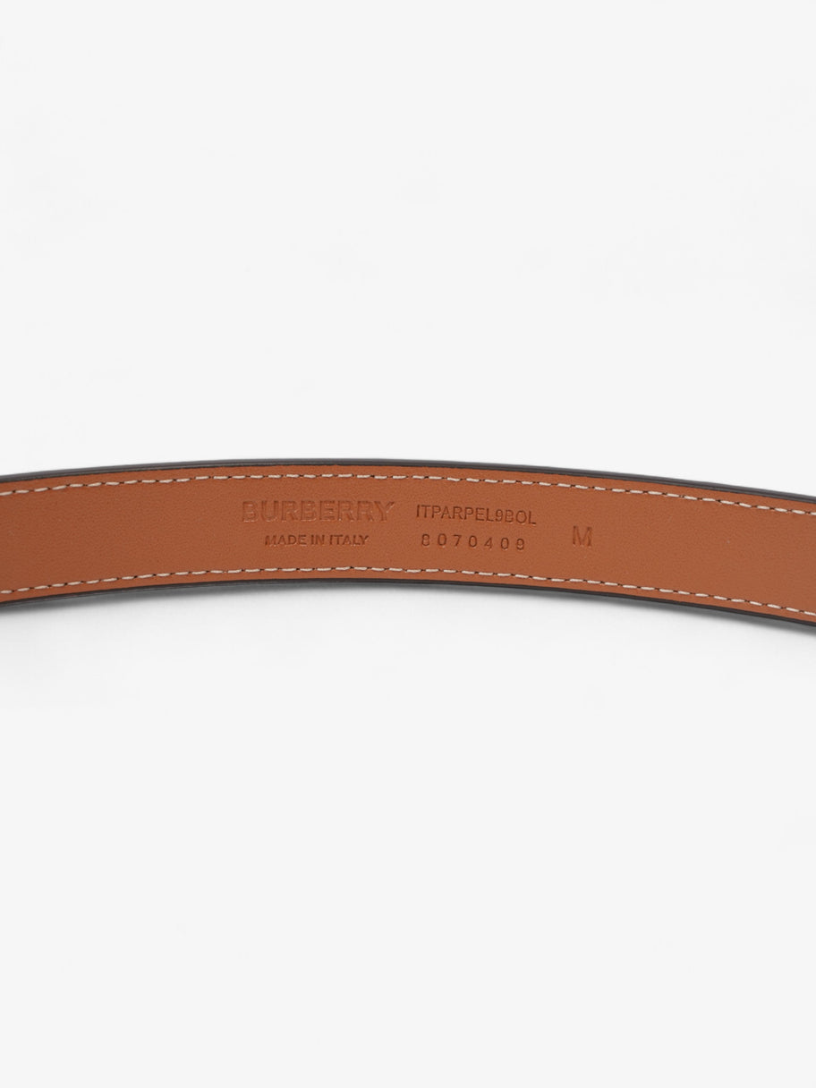 Burberry TB Belt Vintage Check / Briar Brown Canvas Medium - 102cm Image 3