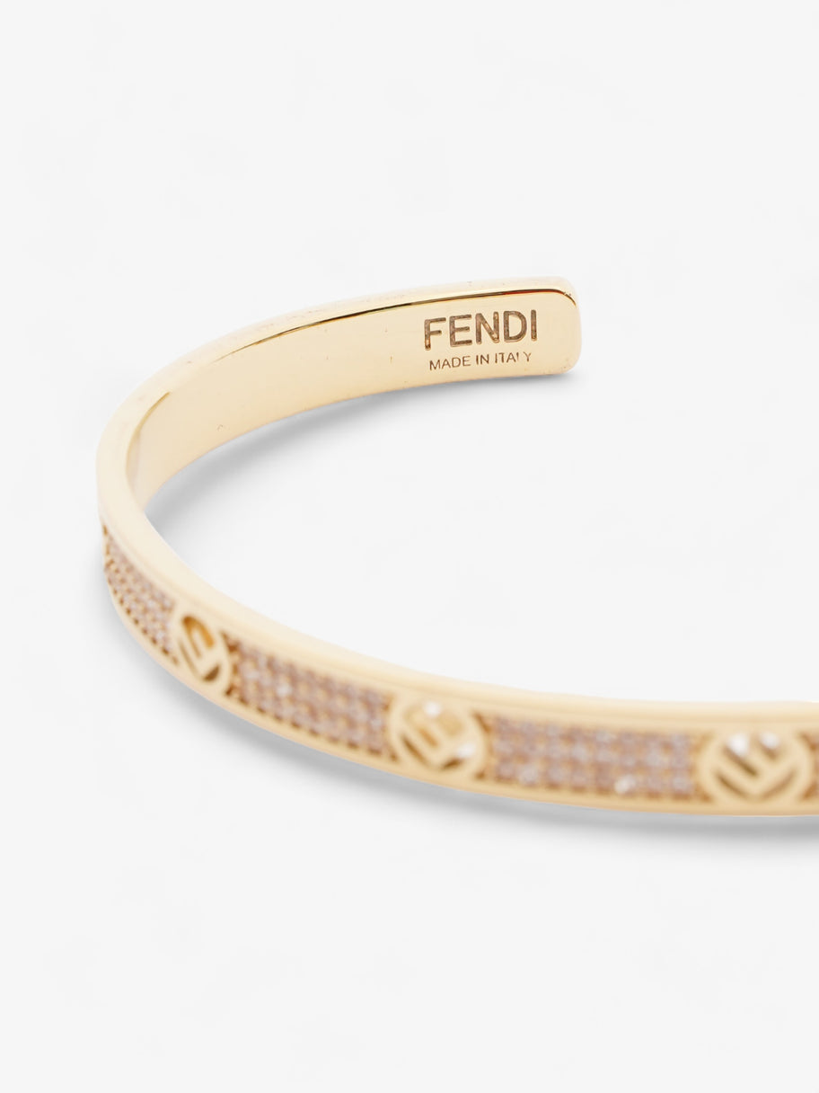 Fendi F Is Fendi Bracelet Gold Base Metal L Image 3