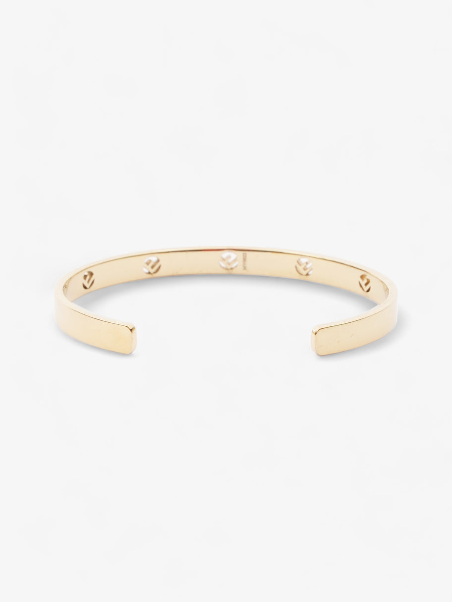 Fendi F Is Fendi Bracelet Gold Base Metal L Image 4