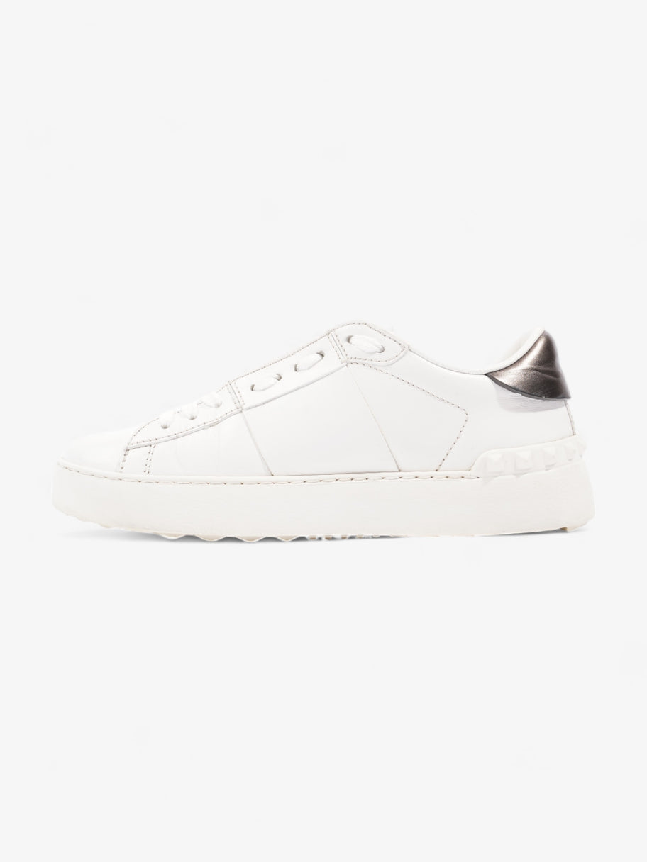 Valentino Open Sneakers White / Black Logo Leather EU 36.5 UK 3.5 Image 3