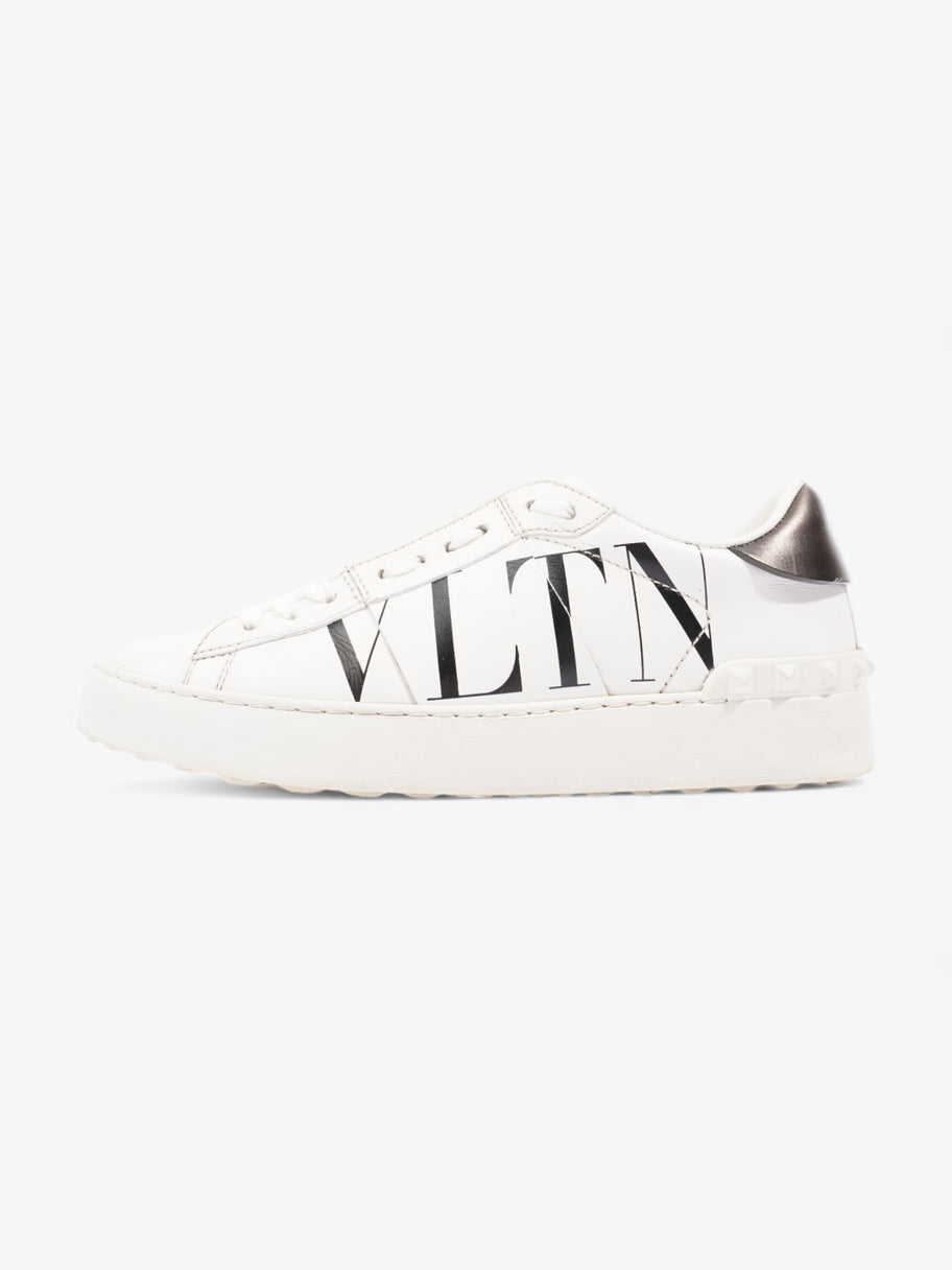 Valentino Open Sneakers White / Black Logo Leather EU 36.5 UK 3.5 Image 5