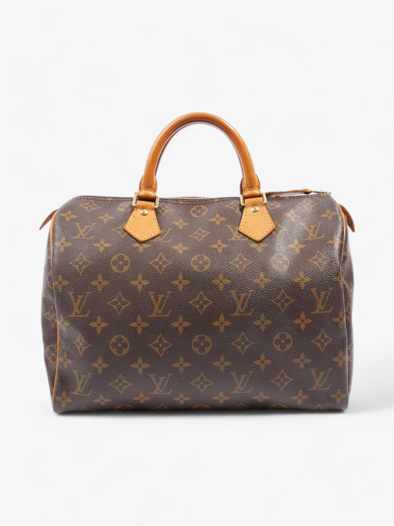  Speedy Monogram Coated Canvas 30