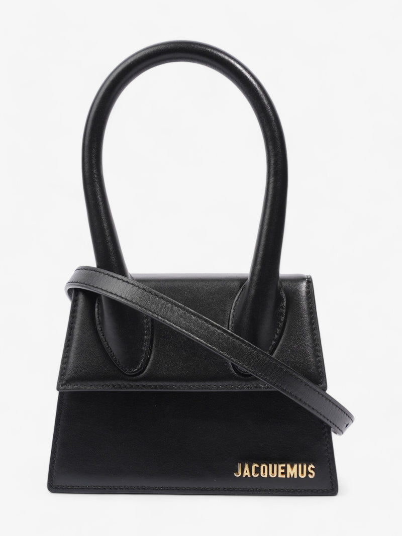  Jacquemus Le Chiquito Moyen Black Leather