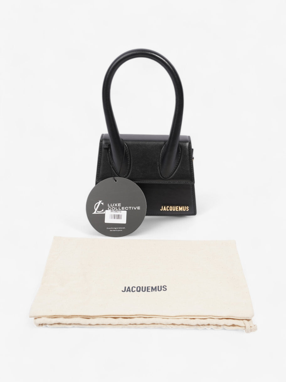 Jacquemus Le Chiquito Moyen Black Leather Image 9