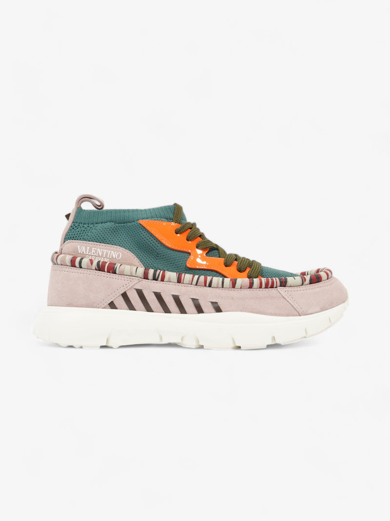  Heroes Tribe Pink / Green / Orange Suede EU 41 UK 7