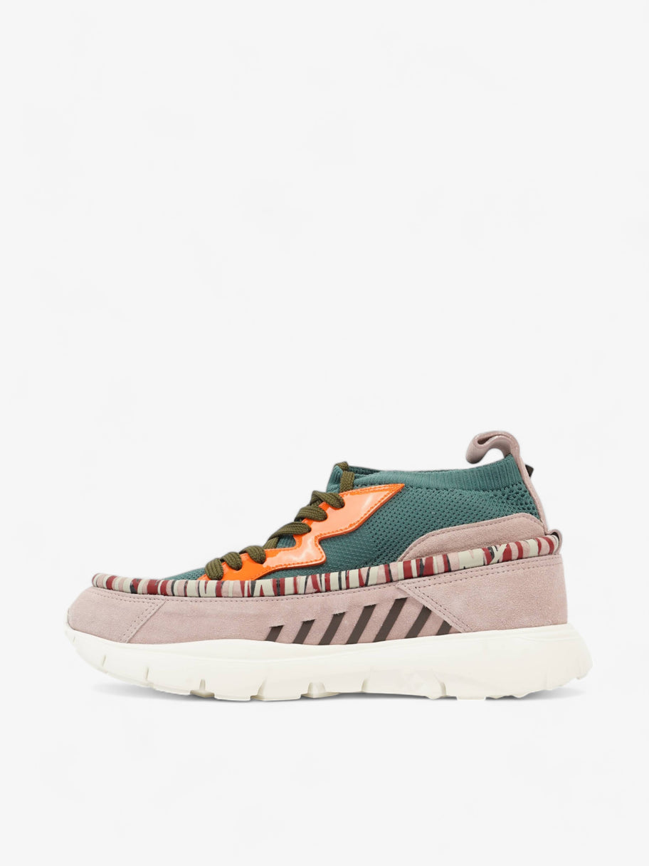 Heroes Tribe Pink / Green / Orange Suede EU 41 UK 7 Image 3