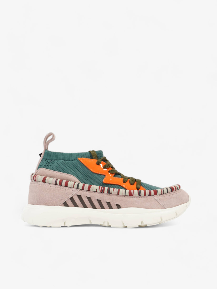 Heroes Tribe Pink / Green / Orange Suede EU 41 UK 7 Image 4