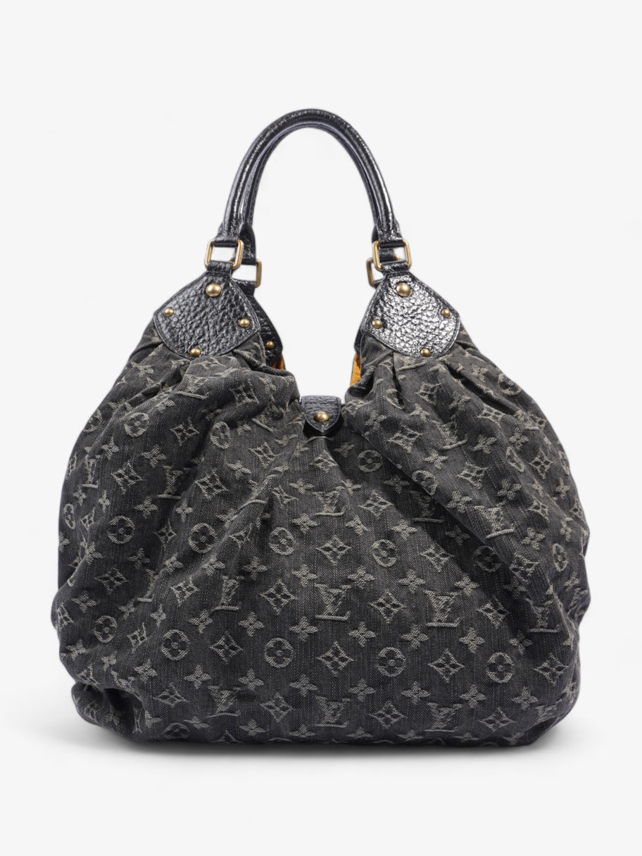 Mahina Bag Black Monogram Denim XL Image 4