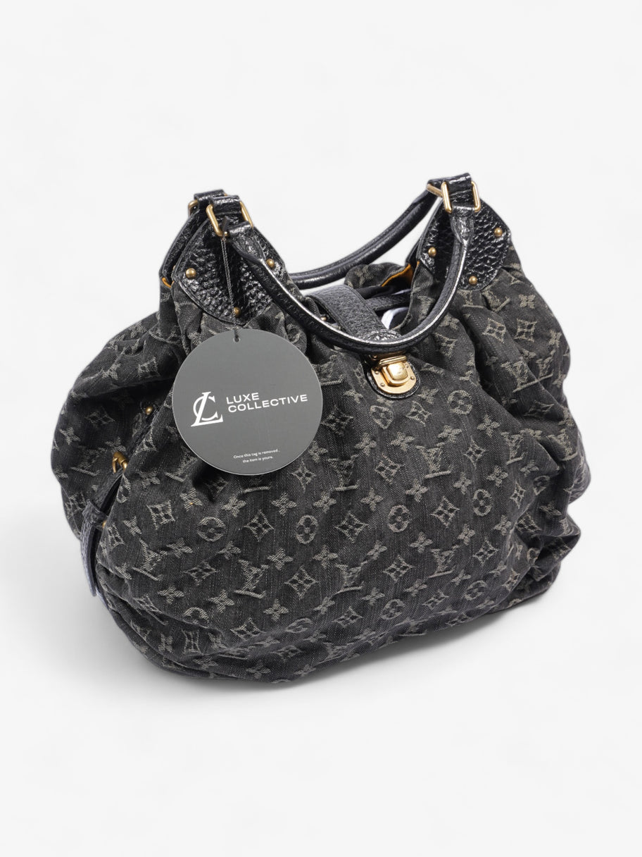 Mahina Bag Black Monogram Denim XL Image 9