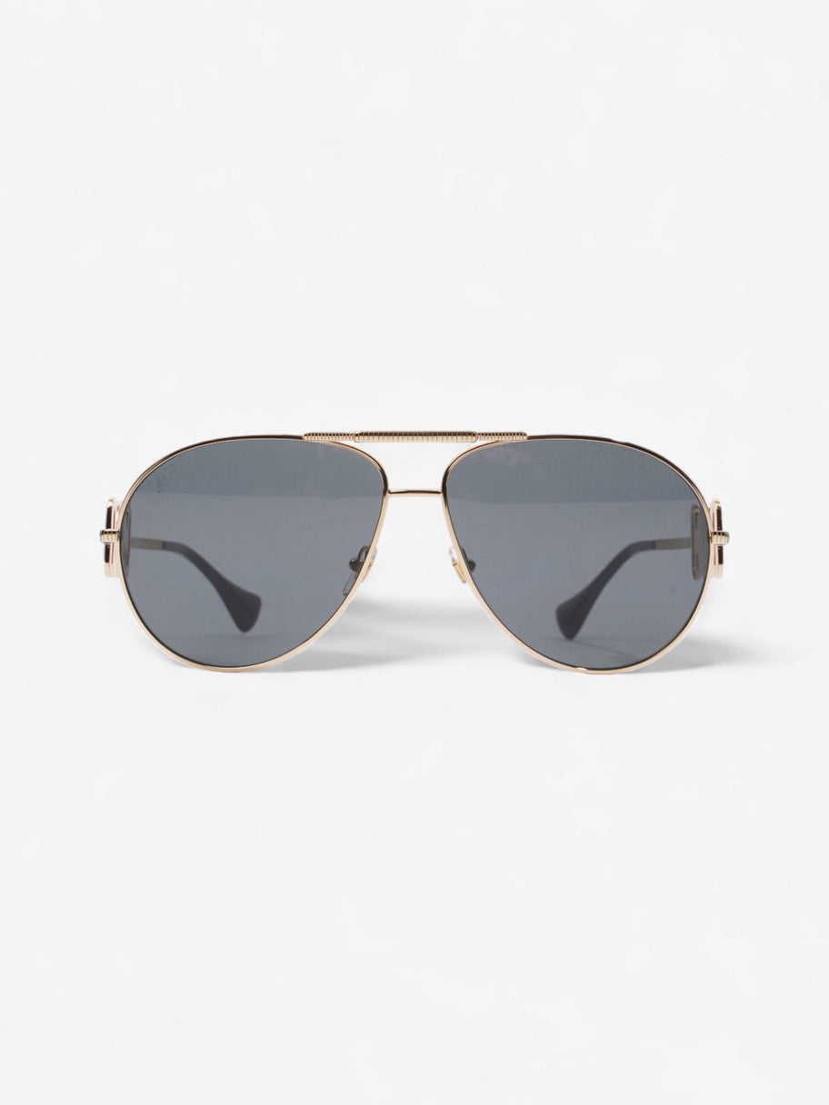 Versace Medusa Aviator Black / Gold Base Metal 145mm Image 1