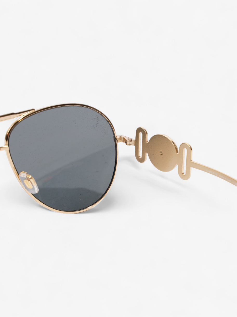 Versace Medusa Aviator Black / Gold Base Metal 145mm Image 6