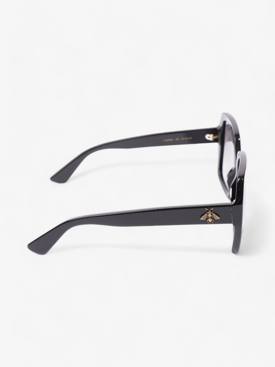 Gucci Square Sunglasses Black Acetate 140mm Image 4