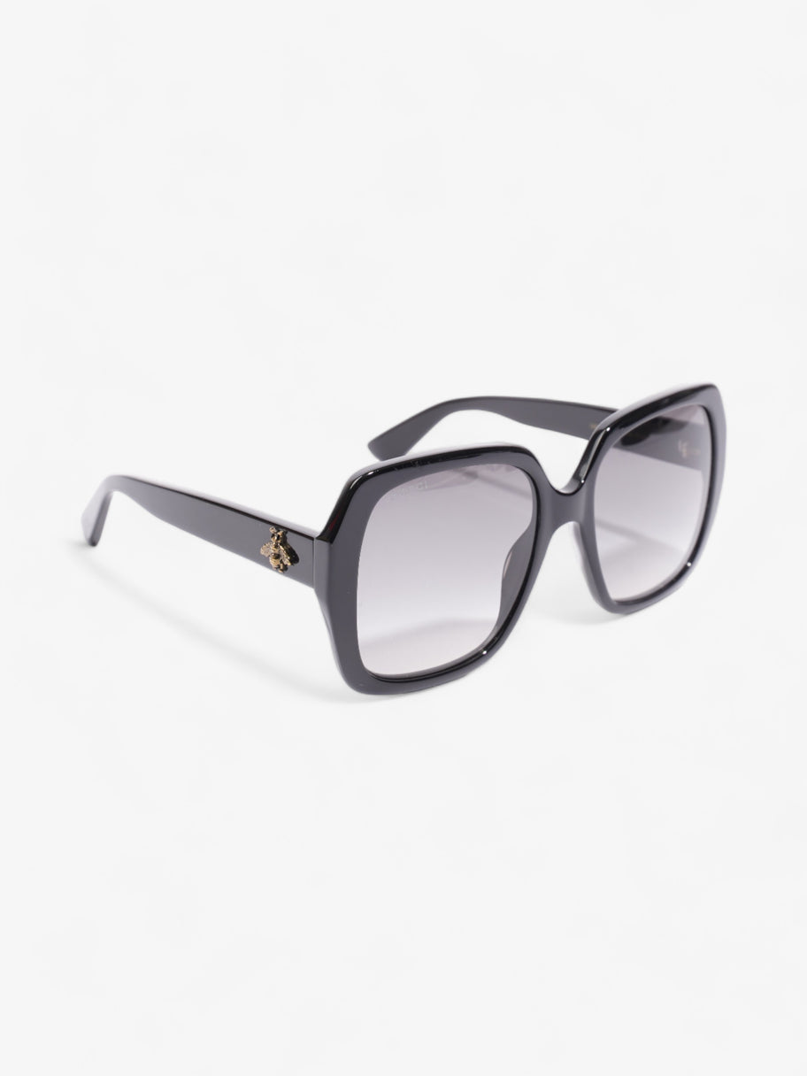 Gucci Square Sunglasses Black Acetate 140mm Image 7