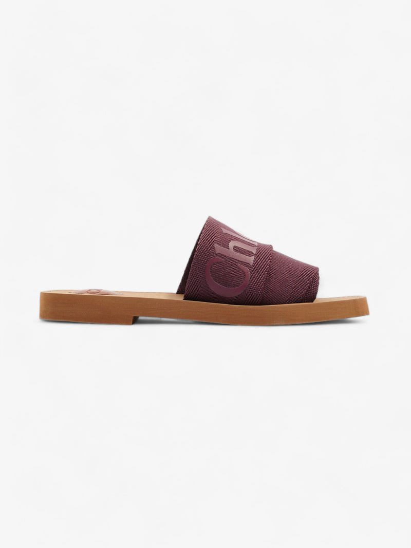  Woody Slides Purple Canvas EU 36 UK 3