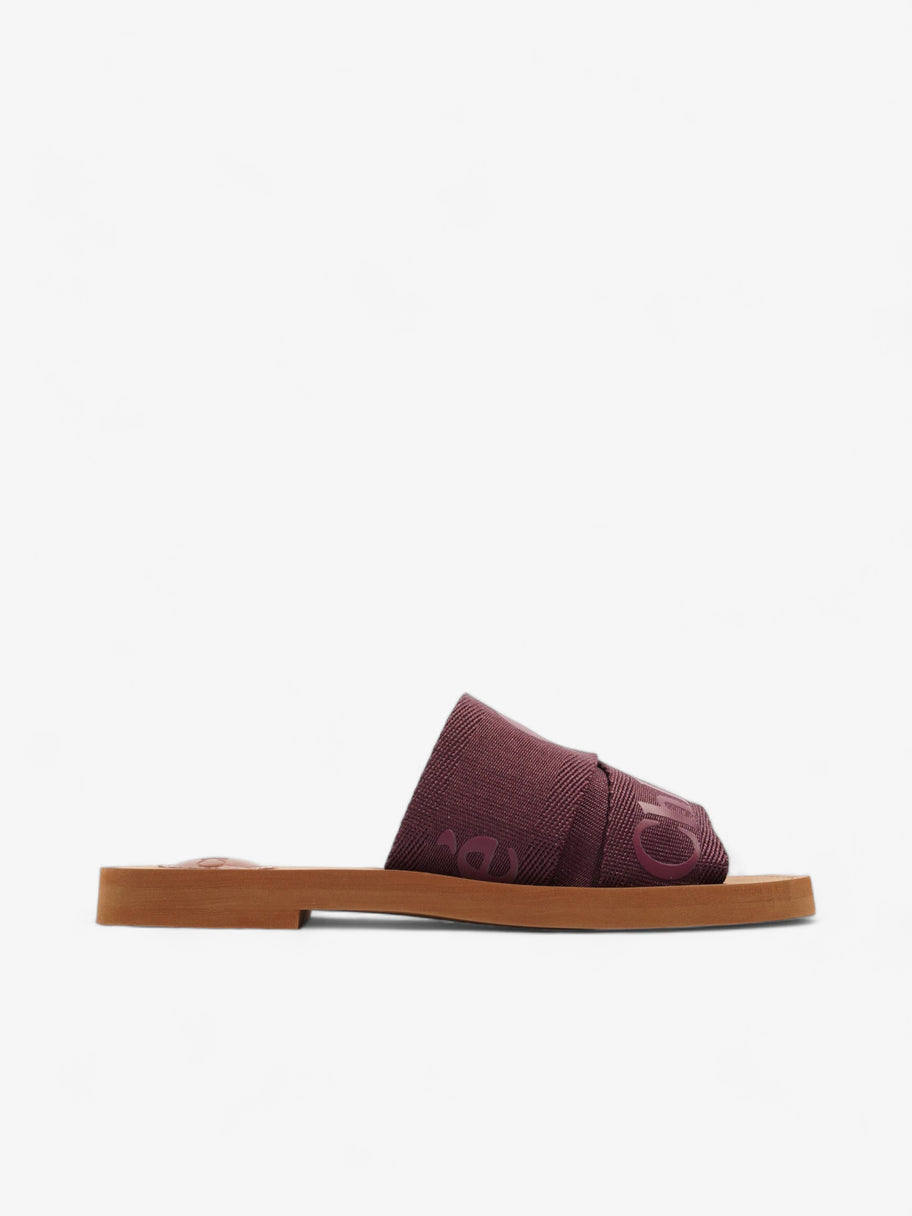 Woody Slides Purple Canvas EU 36 UK 3 Image 4