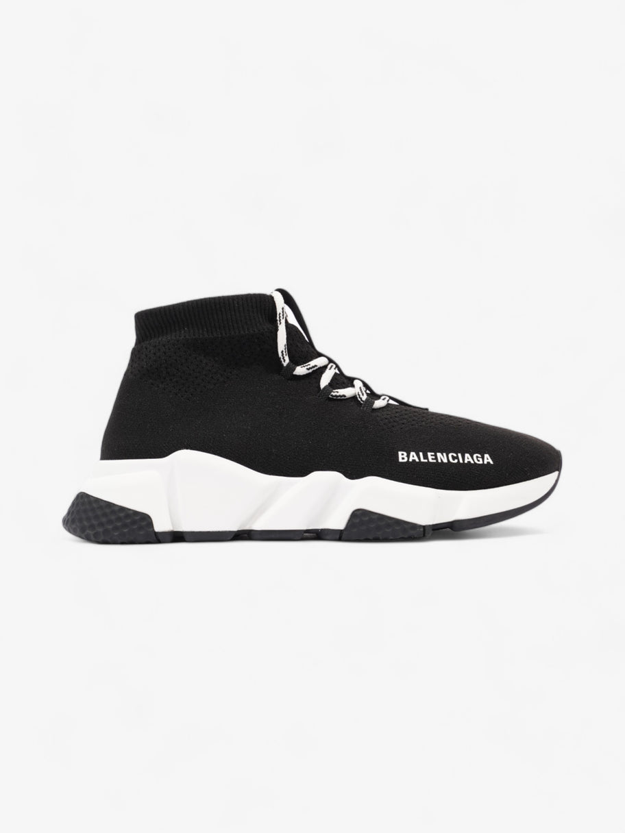 Balenciaga Speed Lace Up Black / White Cotton EU 37 UK 4 Image 1