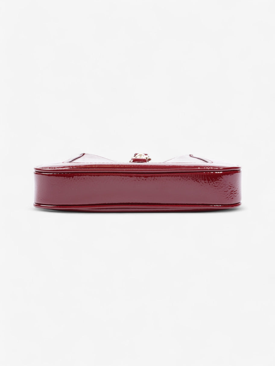 Gucci Jackie Notte Red Patent Leather Mini Image 18