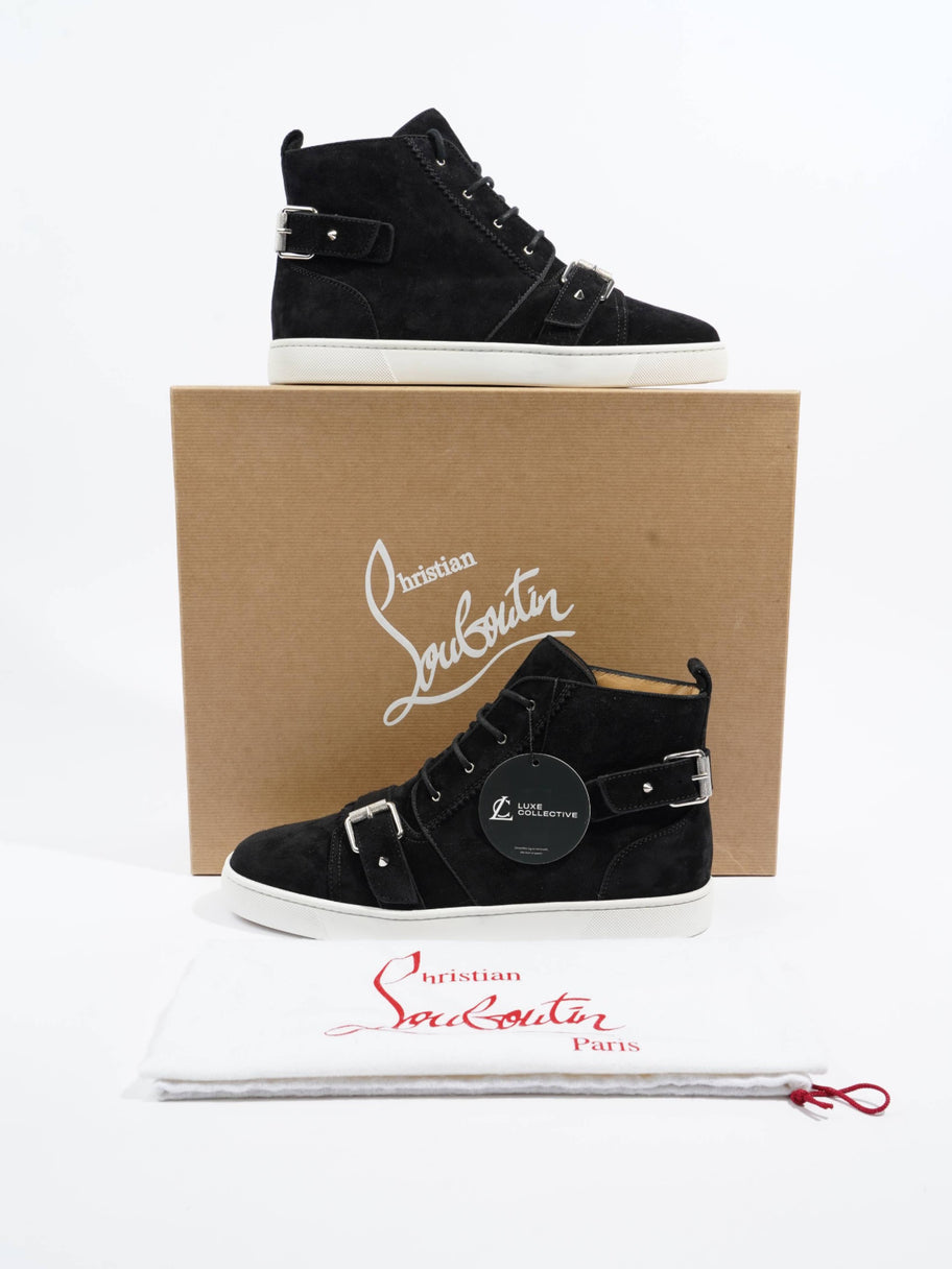 Christian Louboutin Nono Strap Flat Black Suede EU 41 UK 7 Image 9