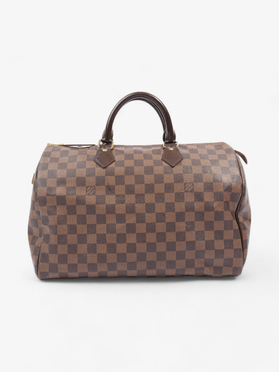 Louis Vuitton Speedy Damier Ebene Coated Canvas 35 Image 4