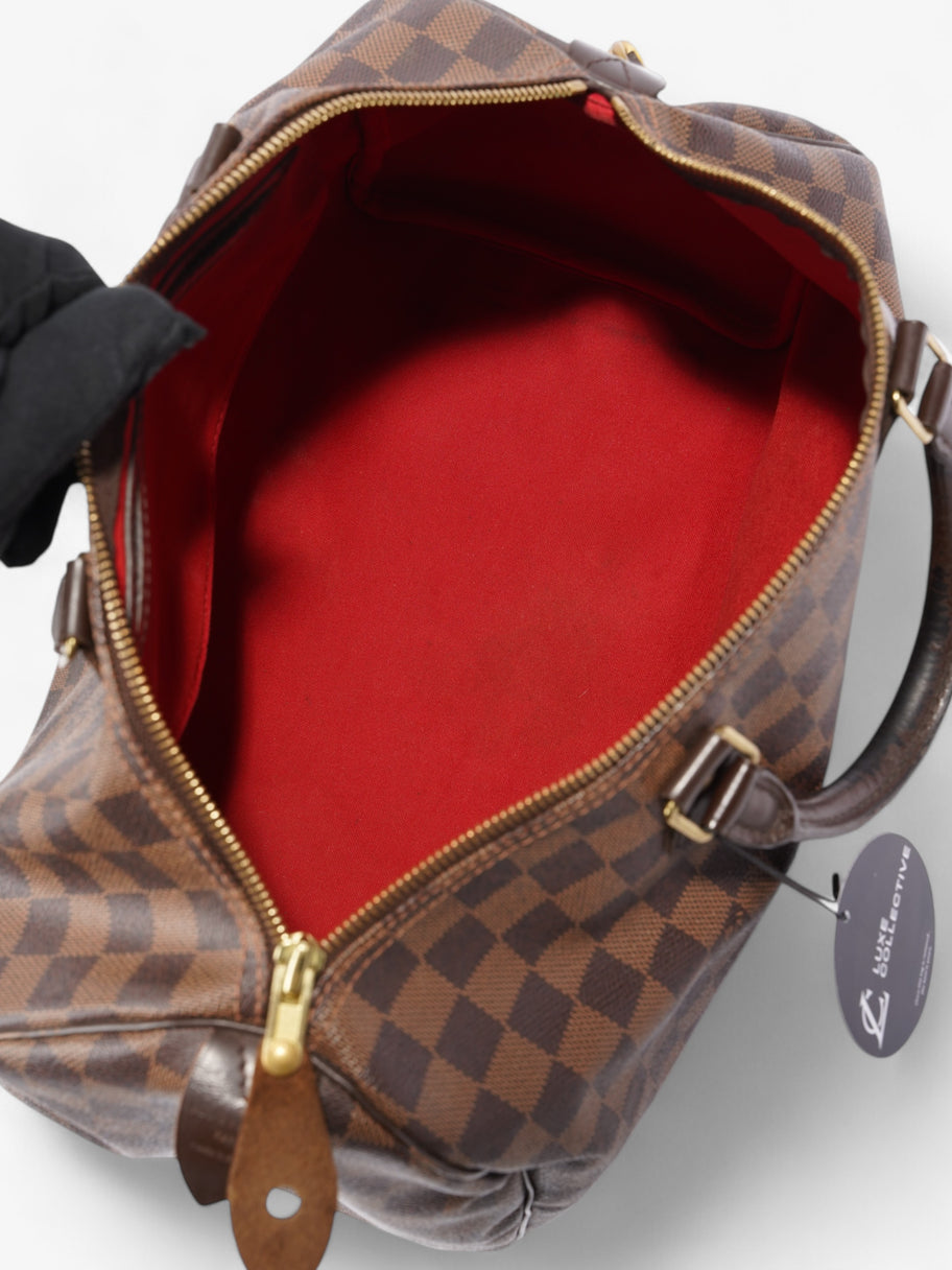 Louis Vuitton Speedy Damier Ebene Coated Canvas 35 Image 7