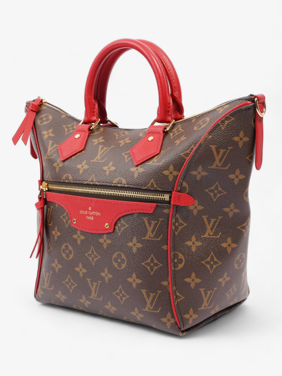 Louis Vuitton Tournelle PM Monogram / Red Coated Canvas Image 12