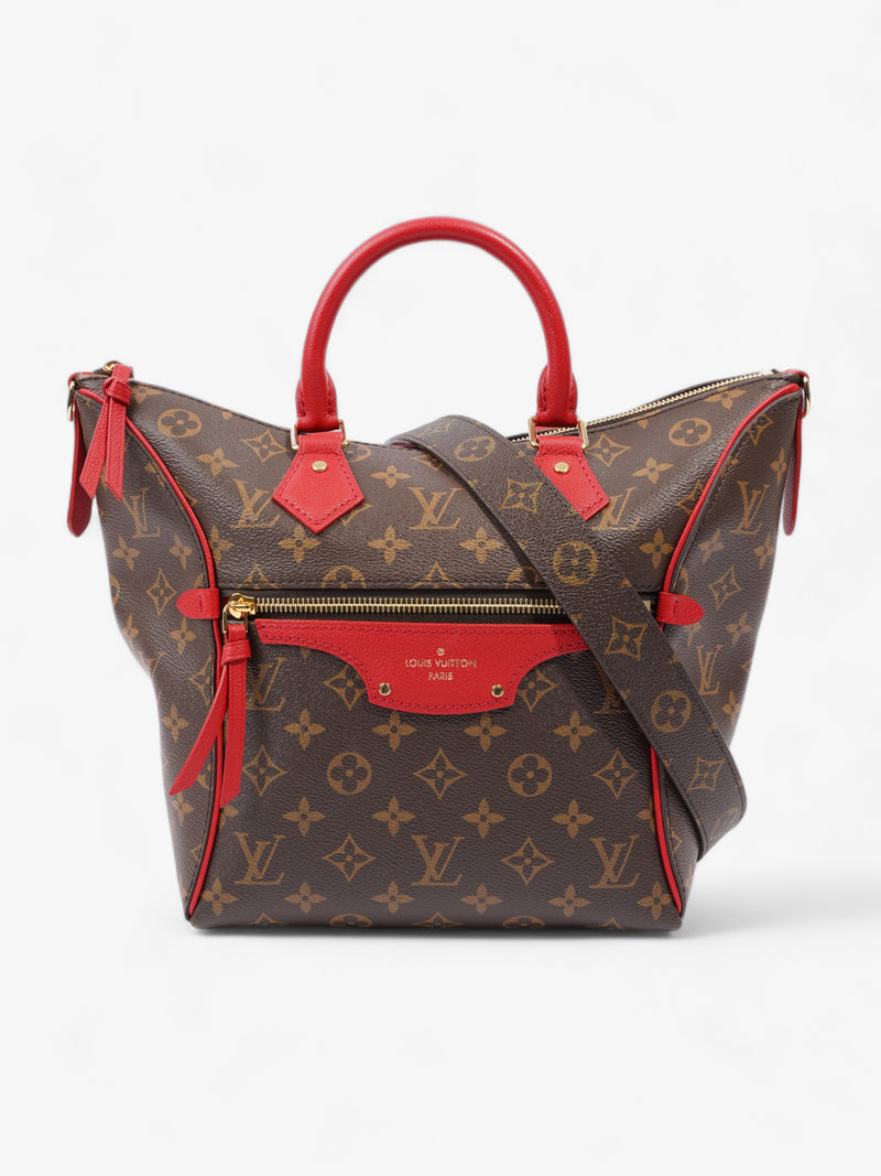  Louis Vuitton Tournelle PM Monogram / Red Coated Canvas