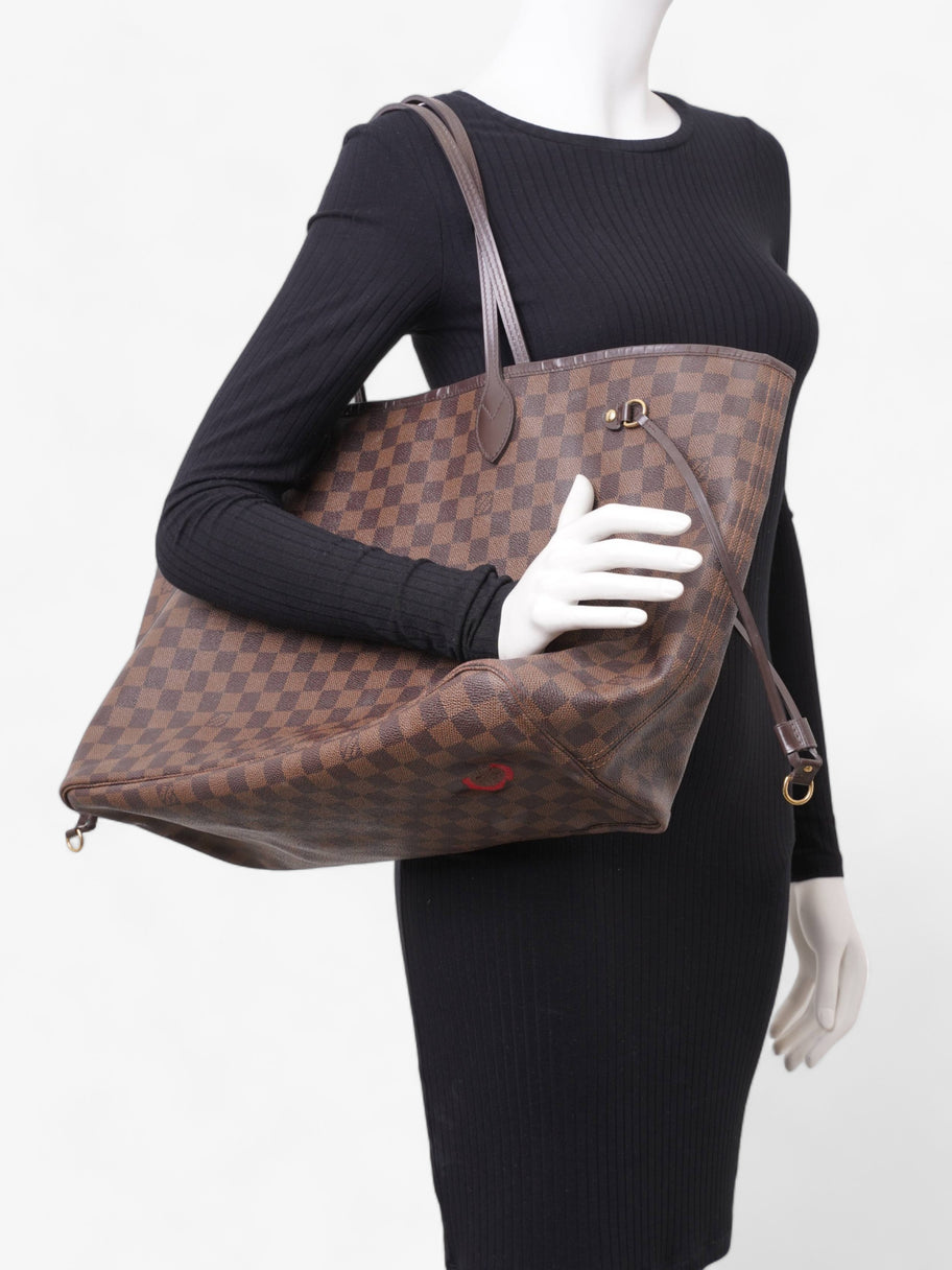 Neverfull Damier Ebene Coated Canvas GM Image 2