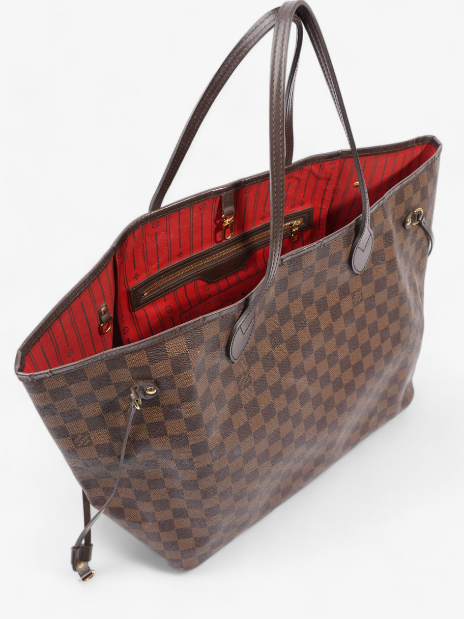 Neverfull Damier Ebene Coated Canvas GM Image 8