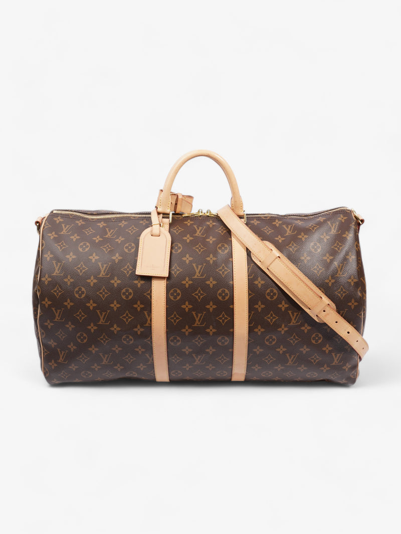  Keepall Bandouliere Monogram Coated Canvas 55