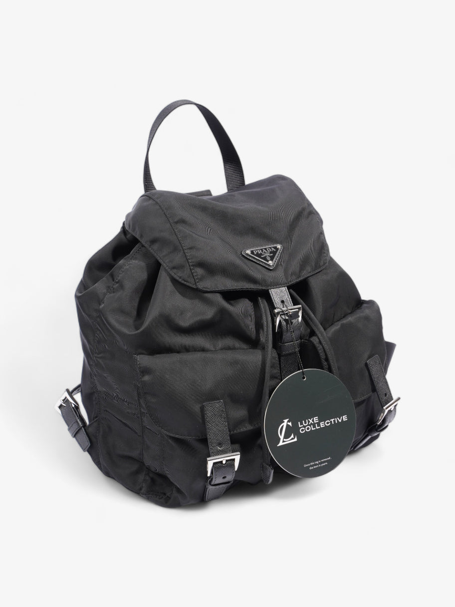 Tessuto Backpack Black Re Nylon Medium Image 10