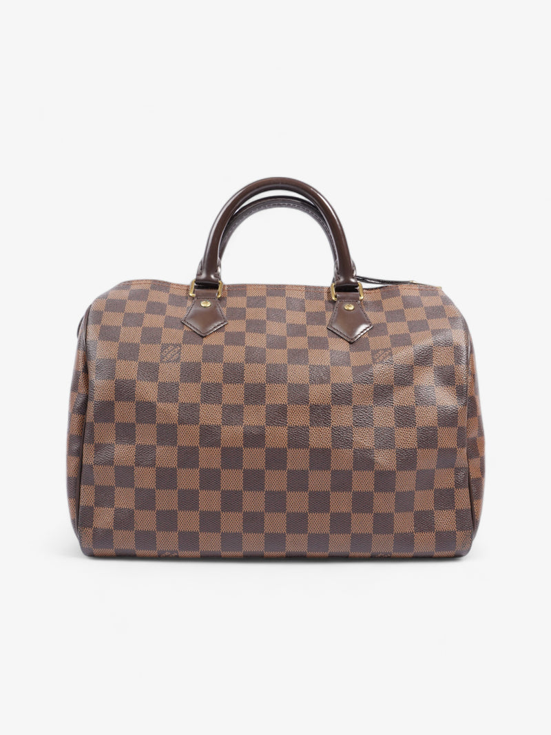  Speedy Damier Ebene Coated Canvas 30