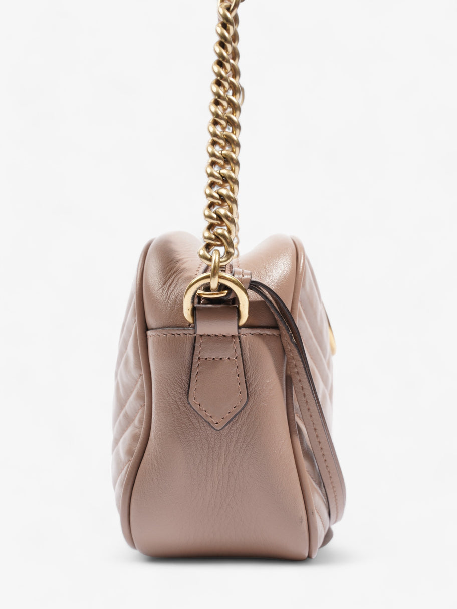 GG Marmont Zip Nude Matelasse Leather Small Image 5