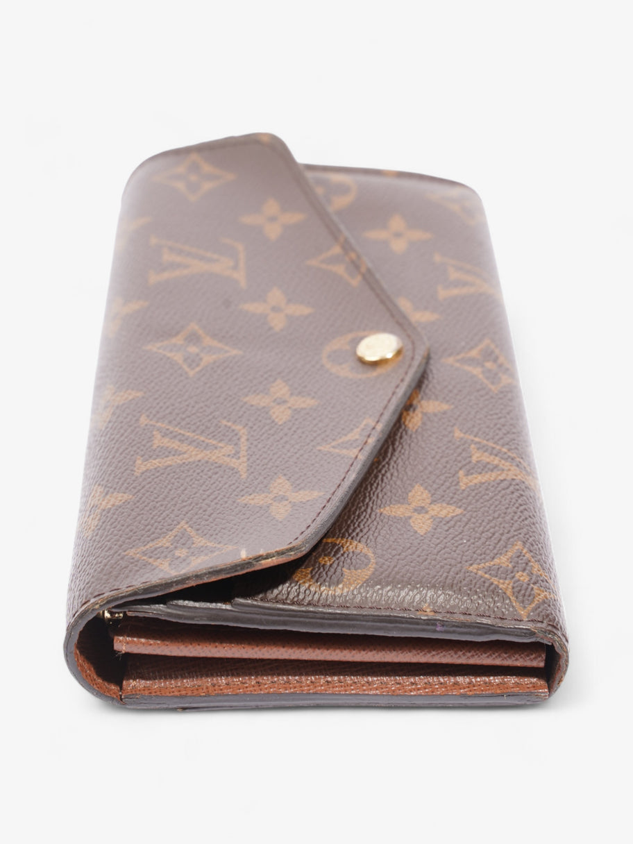 Sarah Wallet Monogram Coated Canvas Image 4