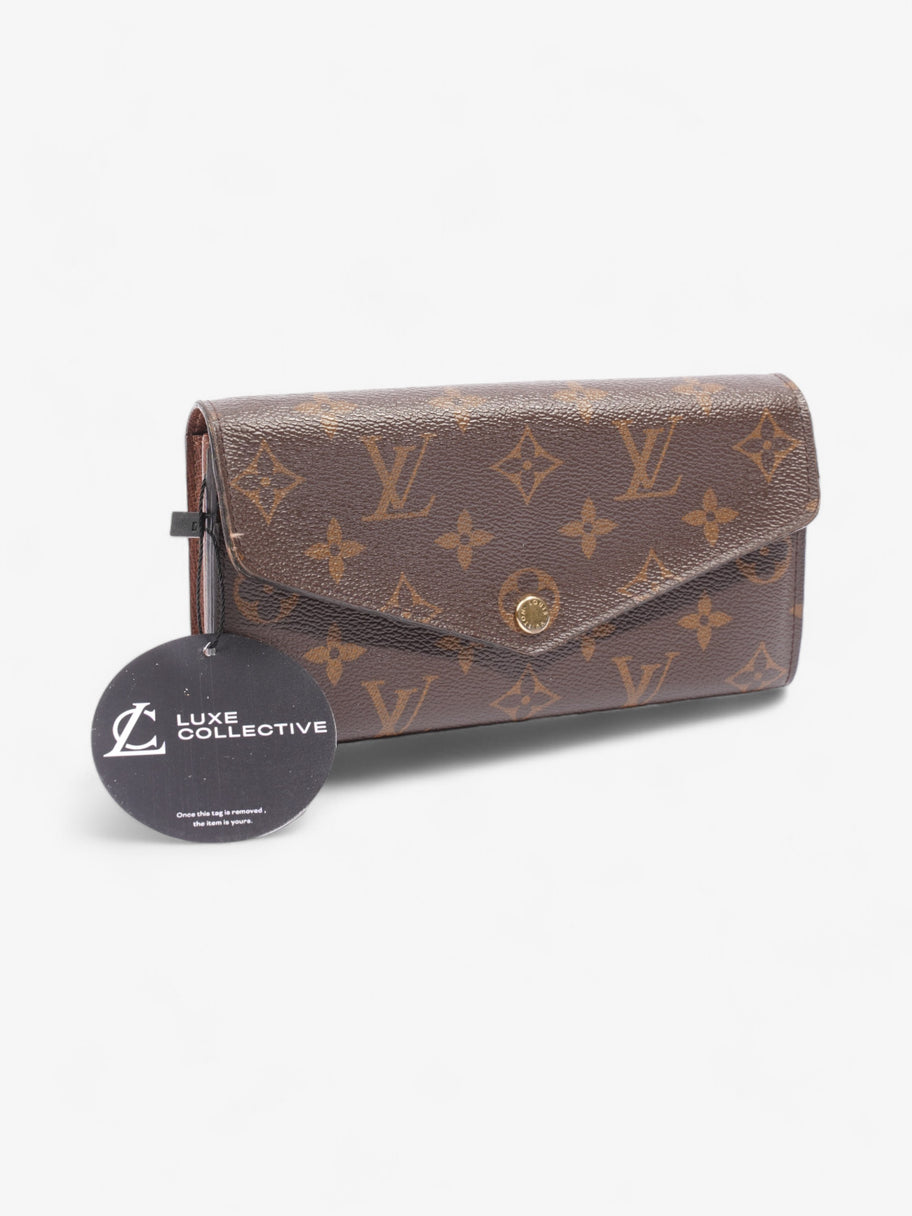 Sarah Wallet Monogram Coated Canvas Image 9