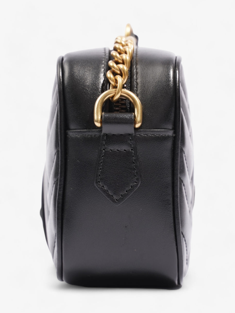 Gucci GG Marmont Black Matelasse Leather Mini Image 3