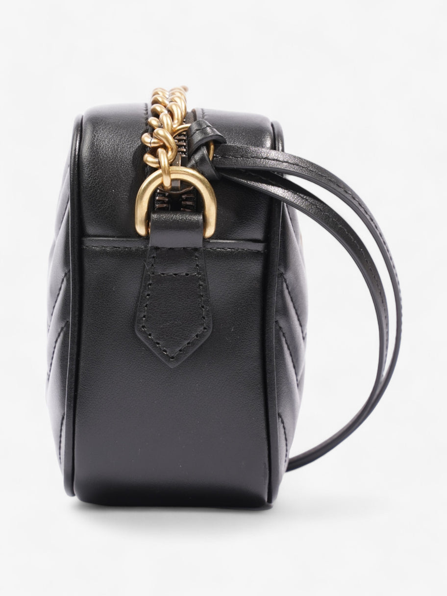 Gucci GG Marmont Black Matelasse Leather Mini Image 5