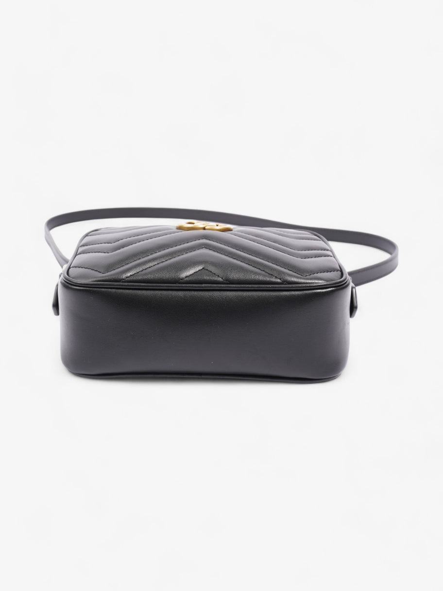 Gucci GG Marmont Black Matelasse Leather Mini Image 6