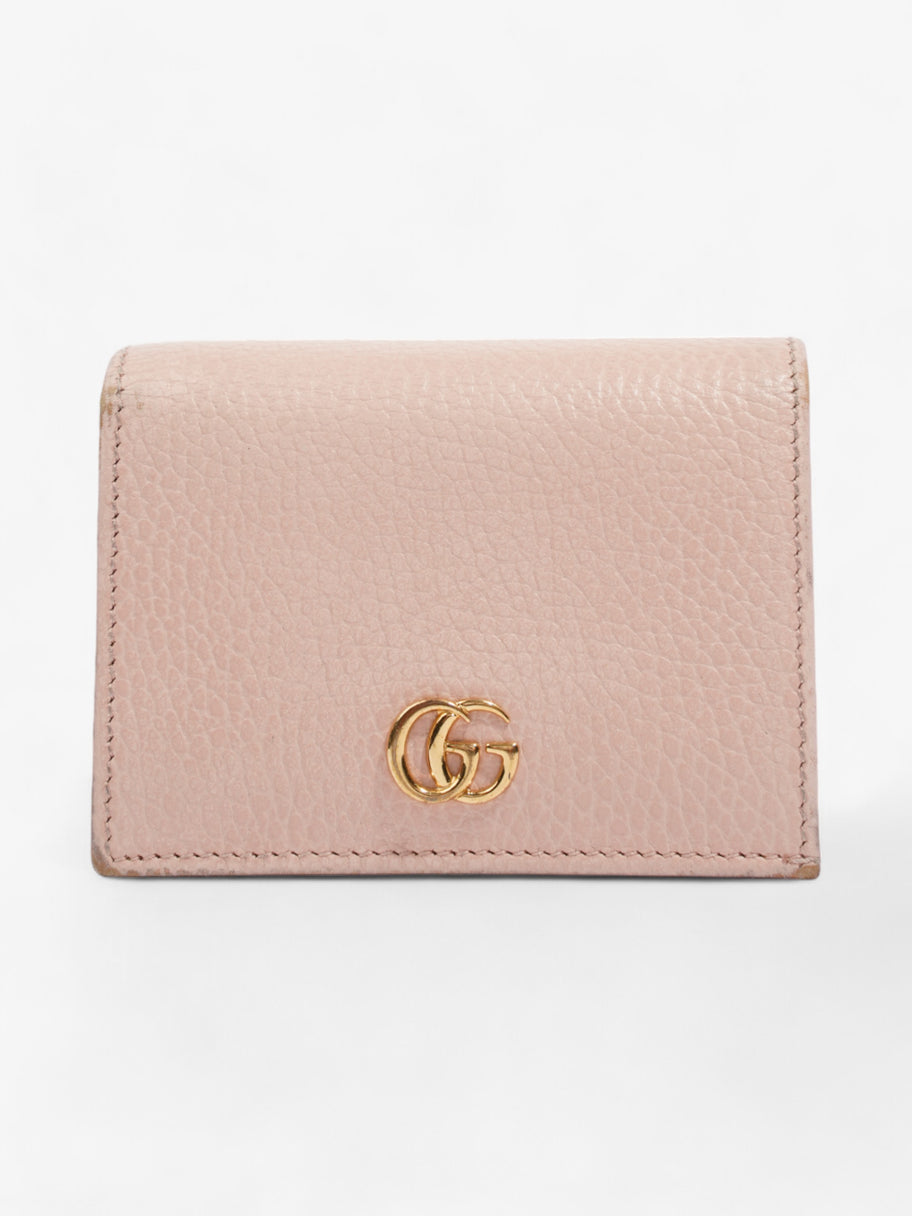 Gucci GG Marmont Compact Wallet Light Pink Leather Image 1