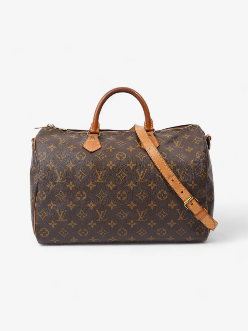  Louis Vuitton Speedy Bandouliere Monogram Coated Canvas 35