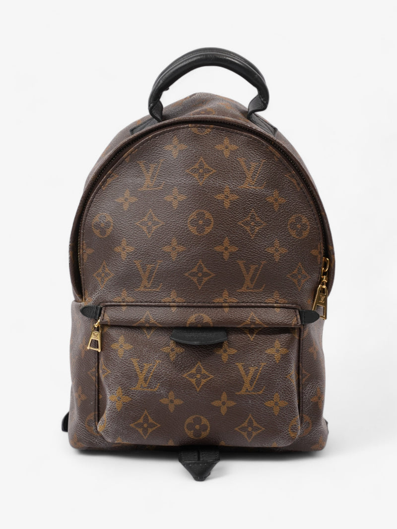  Louis Vuitton Palm Springs Monogram / Black Coated Canvas PM