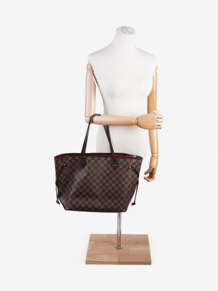 Louis Vuitton Neverfull Damier Ebene Coated Canvas MM Image 2