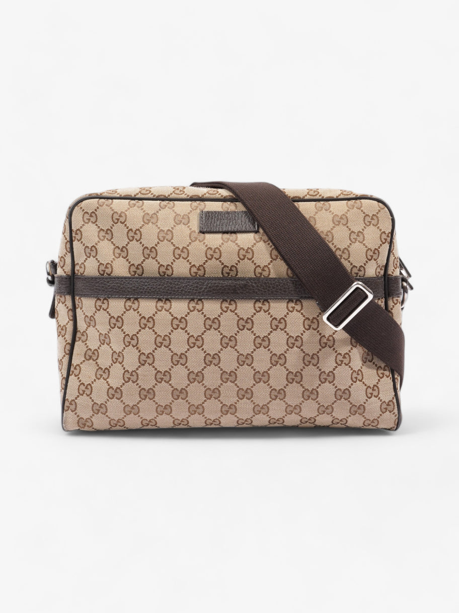 GG Messenger Beige And Ebony GG Supreme Canvas Image 1