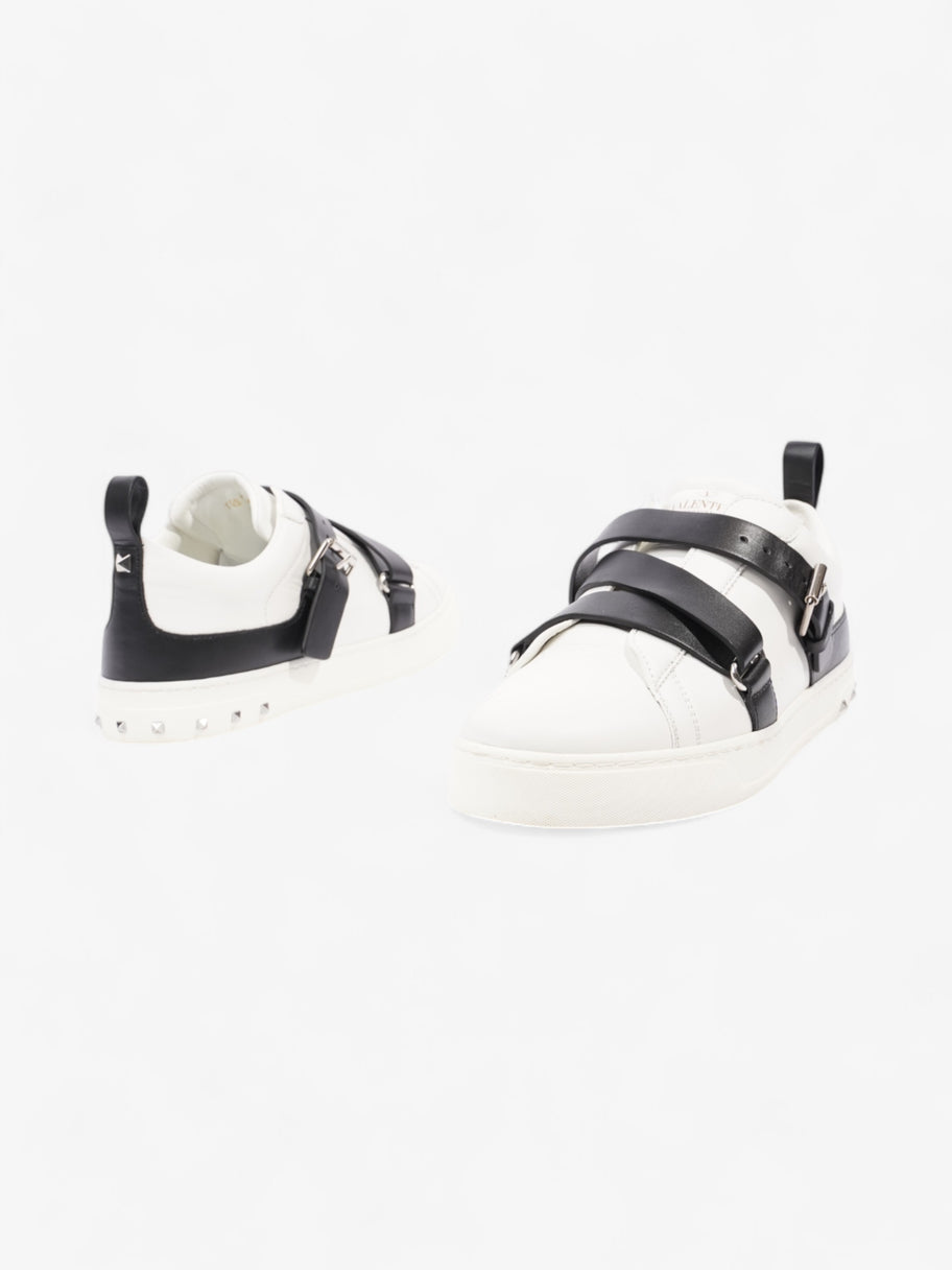 Valentino V Punk Low Top White / Black Calfskin Leather EU 39.5 UK 6.5 Image 9